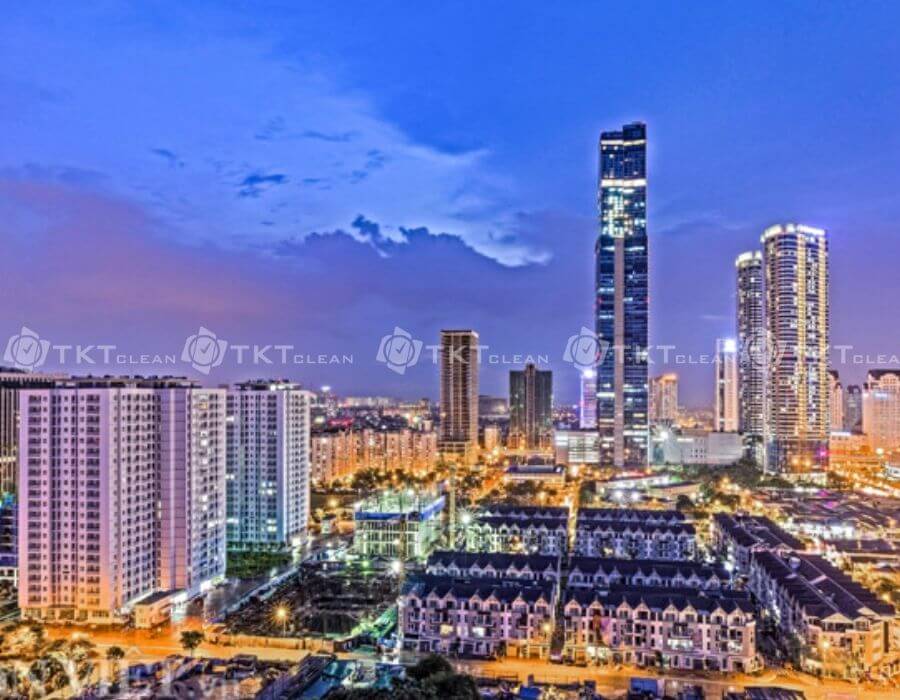 Khung cảnh tại các thành phố lớn