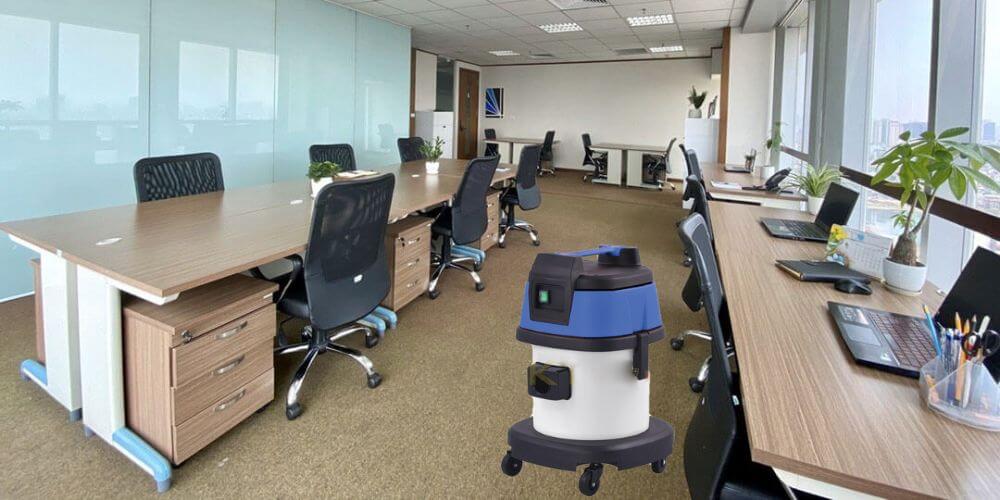 Máy hút bụi công nghiệp hỗ trợ vệ sinh văn phòng