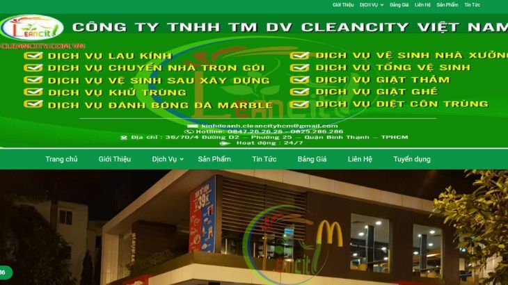 Công ty TNHH TM DV Cleaning Việt Nam