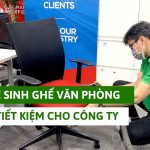 cung cấp dịch vụ vệ sinh ghế văn phòng