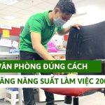 hướng dẫn giặt ghế văn phòng