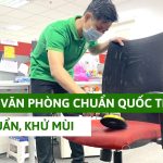 hướng dẫn giặt ghế văn phòng