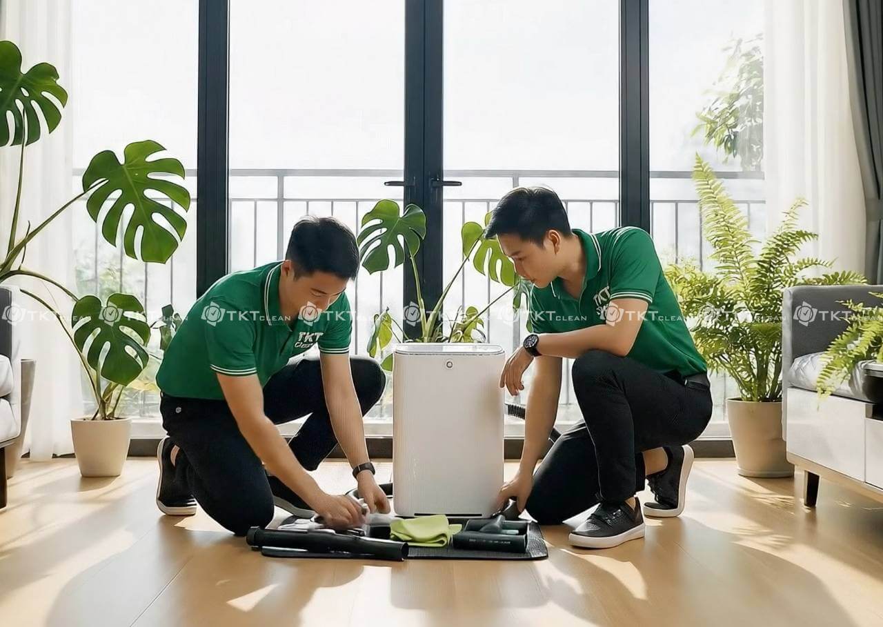 chuan bi lam sach may loc khong khí chuan bi lam sach may loc khong khí