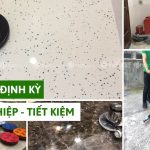 vệ sinh sàn định kỳ